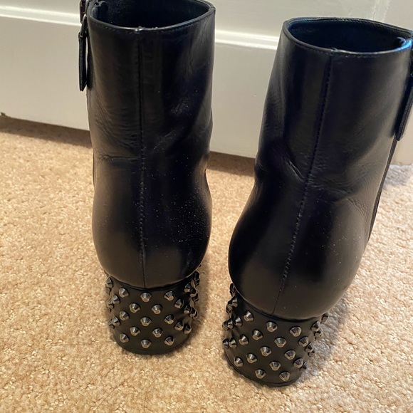 EUC PRADA black booties with studs (size 37) - Picture 3 of 4